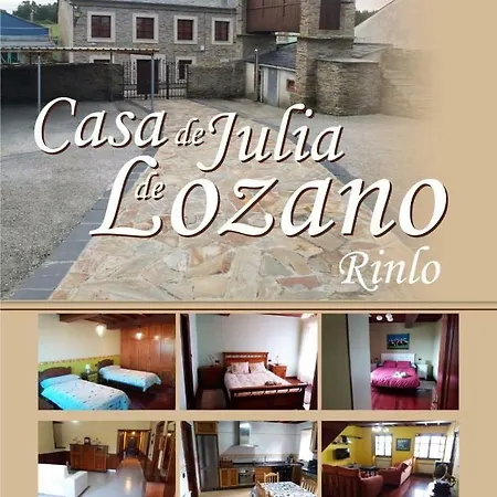 Villa Casa Julia De Lozano Rinlo Exterior foto